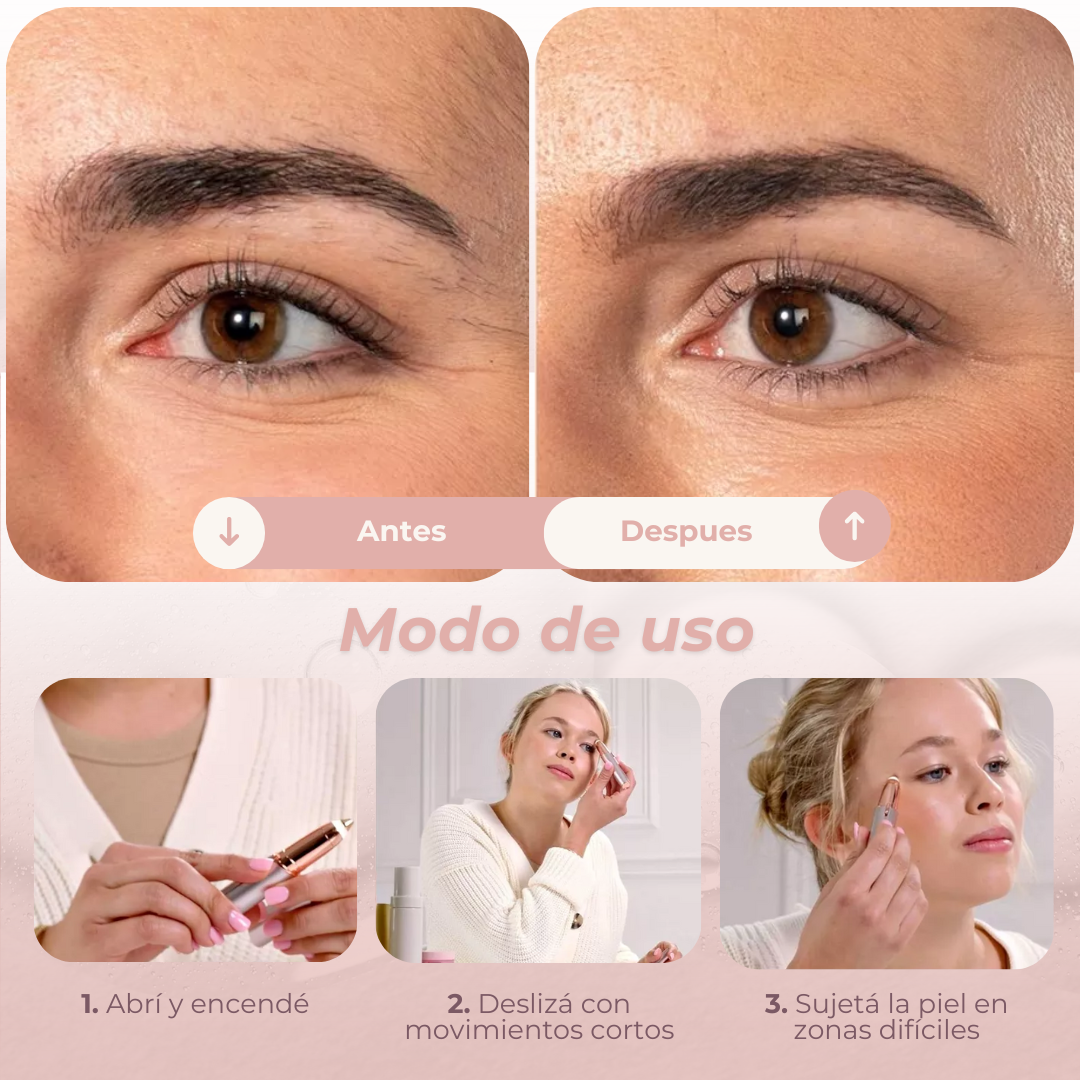 Depiladora Daisy uso zona bozo